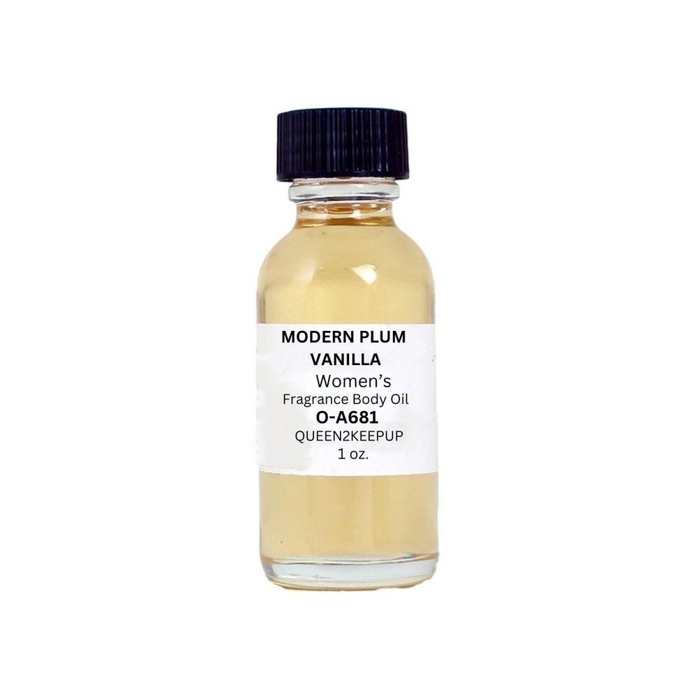 Modern Plum Vanilla (Women) Body Oil 1 oz Fragrance All Natural Scent